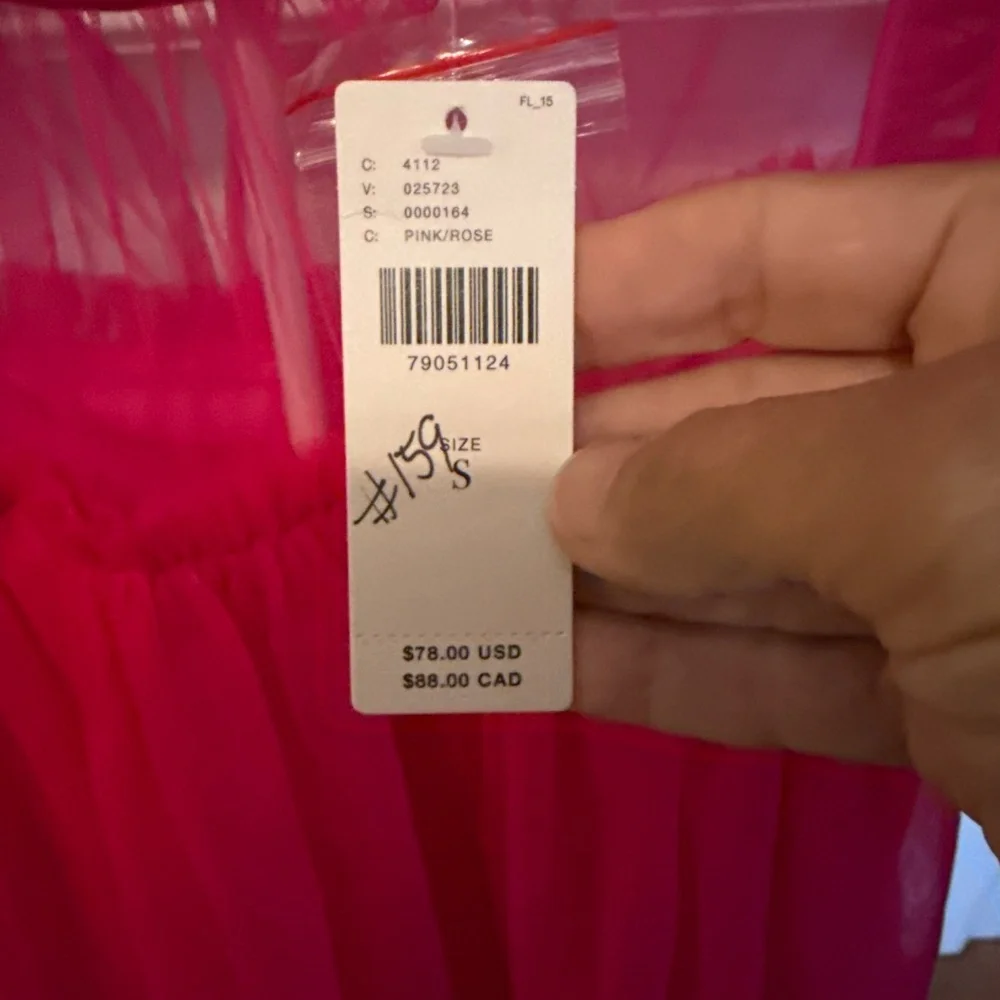 Anthropologie Sunday in Brooklyn pink tulle top.‎ NWT. Retail 78 - Picture 3 of 8